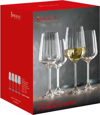 Immagine prodotto di Set di 4 bicchieri da vino bianchi Spiegelau LIFESTYLE 4x440ml