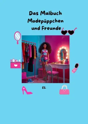 Produktbild von Malbuch das Modepüppchen für die Größeren und Erwachsene