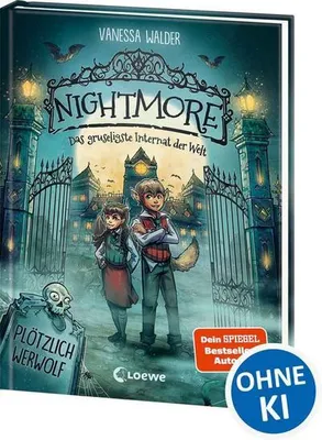 Immagine prodotto di Nightmore - Das gruseligste Internat der Welt (Band 1) - Plötzlich Werwolf