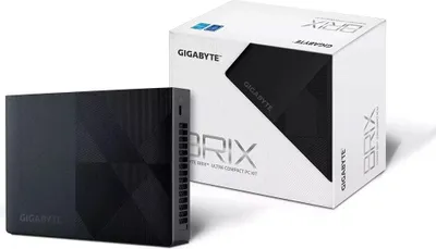 Zdjęcie produktu dla GIGABYTE GB-BNIP-N100, Komputer mini typu barebone, BGA 1264, DDR4-SDRAM, PCI Express, SATA, Przewodowa sieć LAN, 65 W