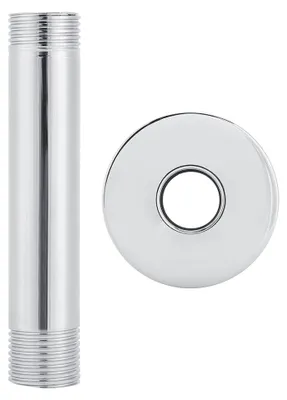 Immagine prodotto di Braccio doccia in acciaio inox da 1/2 pollice per montaggio a soffitto, accessori per bagno