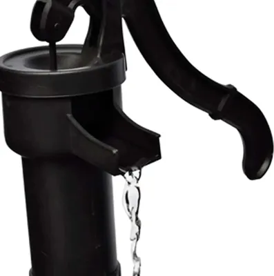 Productafbeelding van vidaXL Cascadefontein met handwaterpomp - design