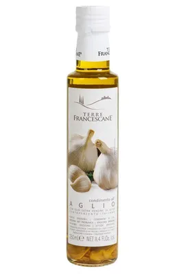 Produktbild von Knoblauch-Öl Extra Natives Olivenöl mit Knoblauch TERRE FRANCESCANE 250ml