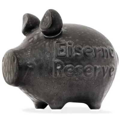 Produktbild von Spardose Schwein klein KCG 101718 Eiserne Reserve