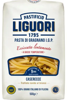 Immagine prodotto di Liguori Casarecce No27 Pasta 500g – Pasta di semola di grano duro italiano di alta qualità
