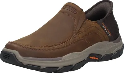 Image de Skechers Slip-Ins: Respected - Elgin Slip-Ins  Sportief - Cognac - Maat 39.5