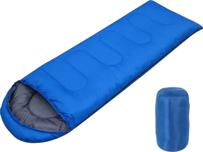 Obrázek produktu pro Outdoorové spací pytle, přenosný hřejivý spací pytel, lehký bavlněný spací pytel na zimu, kempování, cestování, turistiku