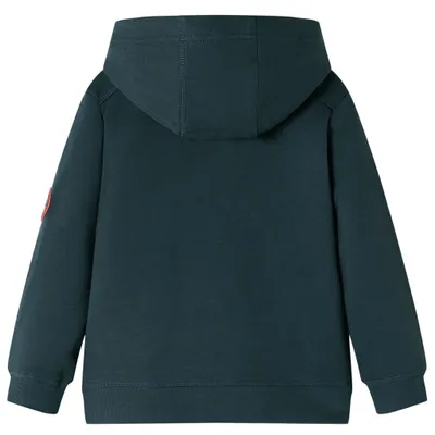 Immagine prodotto di Felpa con Cappuccio per Bambini Verde Scuro 140