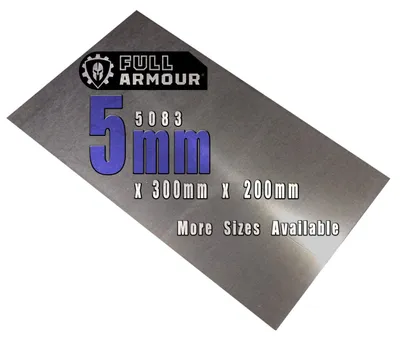 Produktbild von Sonstiges Schweißgerätezubehör 5 mm Aluminiumplatte – 300 mm x 200 mm (30 cm x 20 cm).