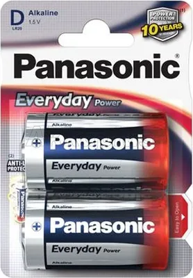 Produktbild von Panasonic Batteries Panasonic battery Everyday Power LR20EPS/2B