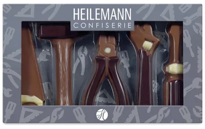 Produktbild von Heilemann Confiserie Geschenkpackung 'Werkzeuge' 100g