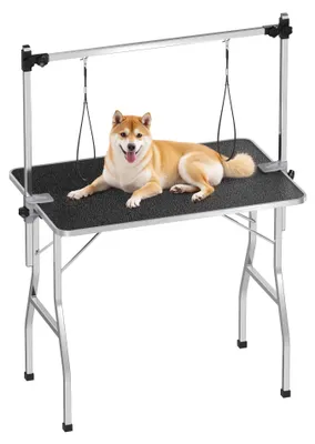 Obrázek produktu pro Skládací stůl pro stříhání psů a koček, rozměry 91 x 61 cm