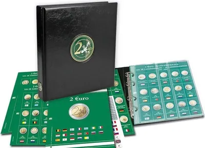 Produktbild von SAFE 7341-B3 Premium-Münzen-Album 2-Euro Band 3 für die Jahre 2015 bis 2018