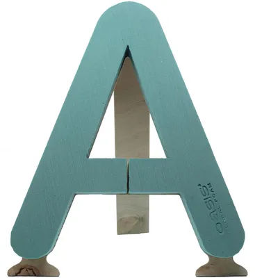 Produktbild von OASIS Steckschaum BIOLINE Buchstabe A 37cm Steckmasse Steckschwamm