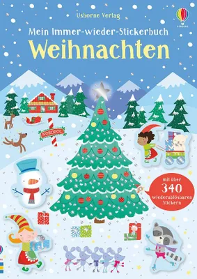 Produktbild von Mein Immer-wieder-Stickerbuch: Weihnachten