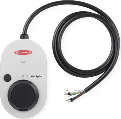 Produktbild von Fronius Fix montierbare Wallbox, 22 kW, Netzanschluss, Kabel 5x6 mm², 1 Stk.