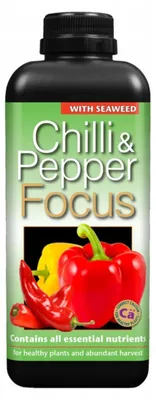 Zdjęcie produktu dla Growth Technology - Nawóz do papryk i chili 1000 ml - Chili Pepper Focus - Efektywny - Nawóz płynny