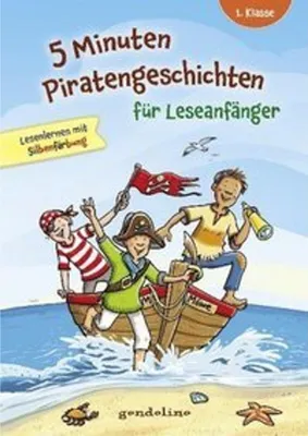 Obrázok produktu pre Kinderbuch 5 Minuten Piratengeschichten für Leseanfänger.