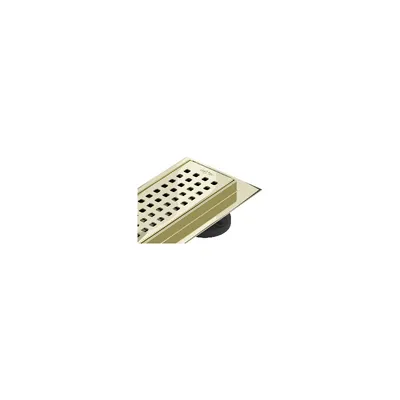 Obrázek produktu pro Mexen Flat 360° M08 lineární odtok rotační 100 cm, Zlatá - 1525100-40
