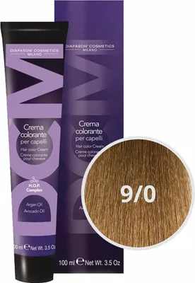 Produktbild von Diapason Haarfarbe Diapason Color Hair Color Cream 9/0 Very Light Blond