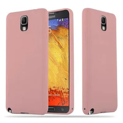 Produktbild von Cadorabo Hülle für Samsung Galaxy NOTE 3 Schutzhülle in Rosa Handyhülle TPU Silikon Etui Case Cover