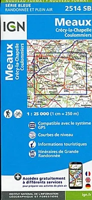 Produktbild von Meaux Crecy 1:25 000