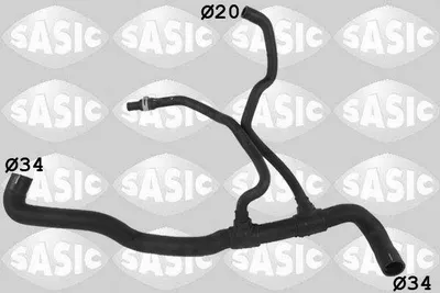 Produktbild von SASIC Kühlerschlauch Wasserschlauch für OPEL VECTRA B (36) 3406340