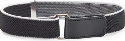 Produktbild von Ladeheid Kinder Gürtel Elastik-Gürtel 1-12 Jahre 34-90 cm P15 (Schwarz/Weiß, 0-2 Jahre)