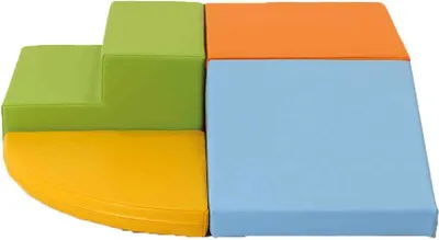 Immagine prodotto di Set da gioco di blocchi da costruzione morbidi IGLU - angolo per gattonare