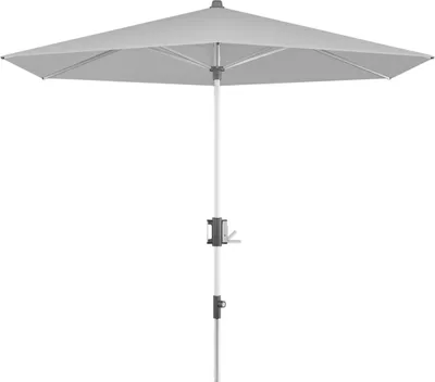 Produktbild von KNIRPS APOLL 290 cm rund Balkonschirm 7 Farbvarianten Sonnenschirm 800 Light Grey