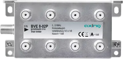 Produktbild von axing Premium-line BVE 8-02P - RF-Splitter für