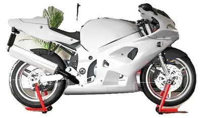Immagine prodotto di Supporto per motociclette, regolabile in altezza, capacità di carico 390 kg, modello T1003-01-18155