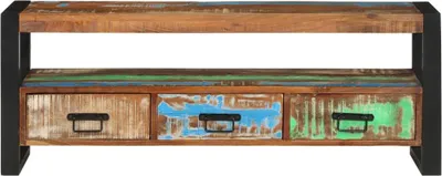 Produktbild von vidaXL TV-Schrank 120x30x45 cm Altholz Massiv