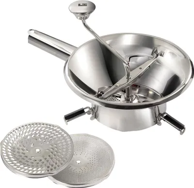 Immagine prodotto di Passaverdura in acciaio inox 3 griglie 24cm Tellier N3004BG