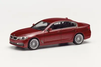 Produktbild von Herpa 430692-006 - 1/87 BMW 5er (G30) Limousine, valenciaorange - Neu