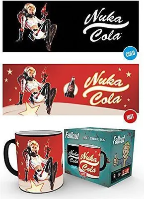 Produktbild von Fallout Keramiktasse Heat Change - Nuka Cola (320 ml)