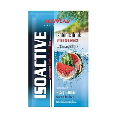 Produktbild von Isoactive - Activlab Wassermelone (31,50 g Beutel)