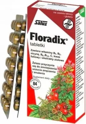 Immagine prodotto di Zioło-Piast Floradix compresse 84 pezzi Fonte di ferro
