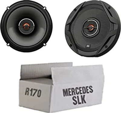 Produktbild von Mercedes SLK R170 Front - JBL GX602 | 2-Wege | 16,5cm Koax Lautsprecher - Einbauset