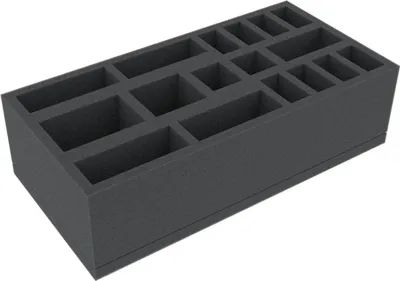 Produktbild von Schaumstoffeinlage 258×128×70 mm für Brettspiele