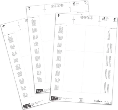 Obrázok produktu pre DURABLE 101002 80 Vkladacie etikety DURABLE na označovanie vreciek