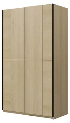 Immagine prodotto di Armadio VERTIS 2 porte scorrevoli color cachemire con chiusura silenziosa 120 cm