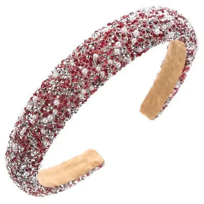 Produktbild von Elegantes rotes Stirnband GI-30170 für besondere Anlässe KP30170