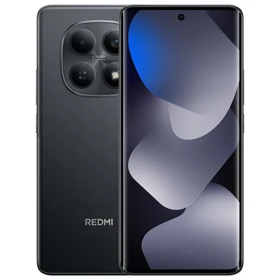 Produktbild von Xiaomi Redmi Note 15 Dual Sim 8+256GB, 6000mAh Akku, 6,77" FHD, 108MP superklare Hauptkamera, Schwarz