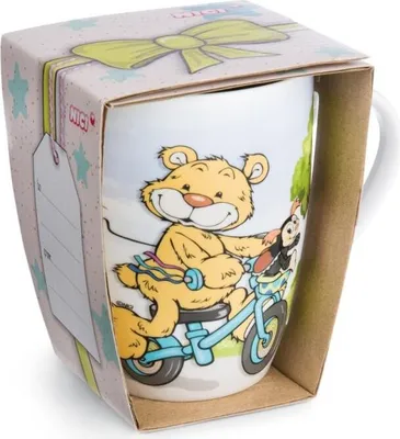 Zdjęcie produktu dla Kubek NICI Mielo Bear 310ml, 10x8cm, opakowanie upominkowe