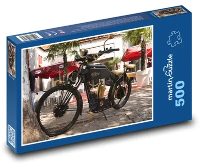 Obrázek produktu pro Puzzle 500 Retro motorové kolo - martinpuzzle