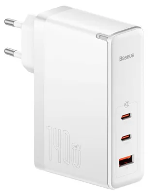 Zdjęcie produktu dla Szybka Ładowarka Baseus GaN5 Pro 140W - Biała