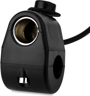 Image de prise d'éclairage 12-24V pour moto et voiture avec câble