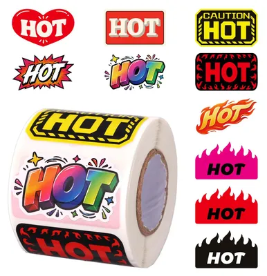 Imagen del producto de Calcomanías de moda, 500 unidades, 10 diseños diferentes, para decoración