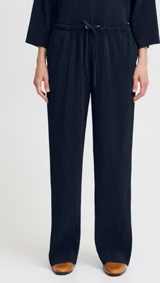 Produktbild von b.young BYTRISSA PANTS Damen Hose Stoffhose mit Bindeband Eingrifftaschen straight fit
